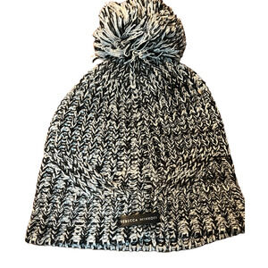 NWOT Rebecca Minkoff Black & White Knit Comfy Casual Warm Winter Beanie Hat Rebecca Minkoff | Accessories | Rebecca Minkoff Black And  main image 2